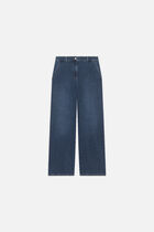 Pesuvio trousers stone denim woman