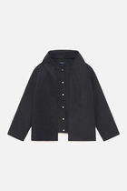 Gentiane coat grey woman