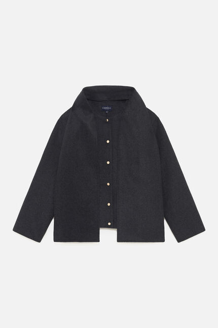 Manteau Gentiane gris femme