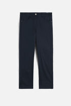 Mason cropped pants navy blue woman