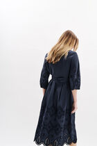 Romy dress navy blue woman