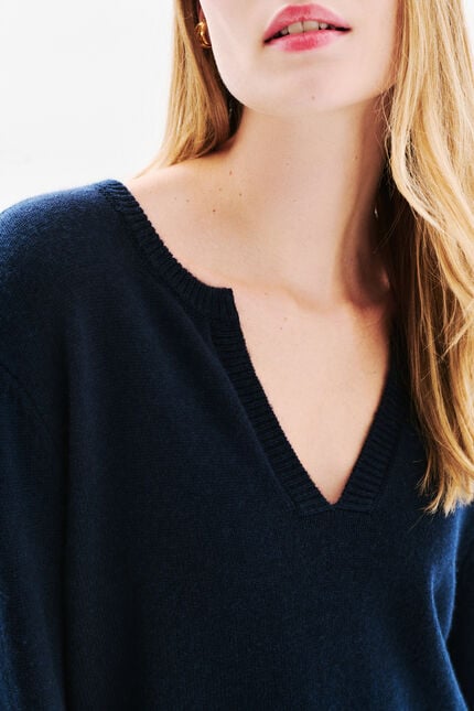 Mcatlyn sweater navy blue woman