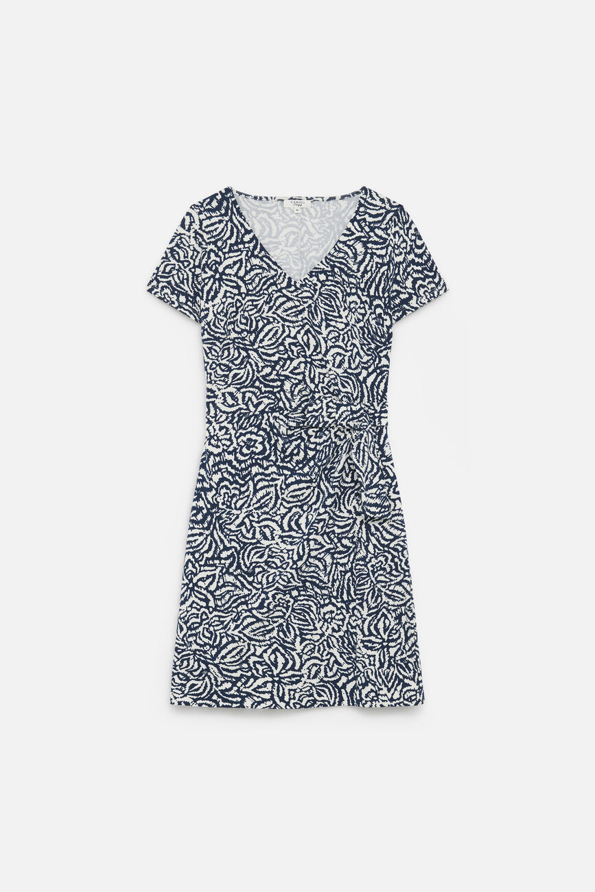 Robe bobby bleu marine femme