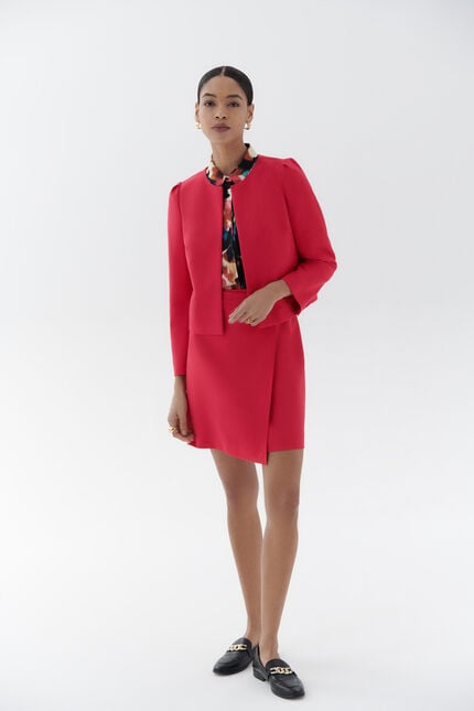 Jupe juliana rose fushia femme