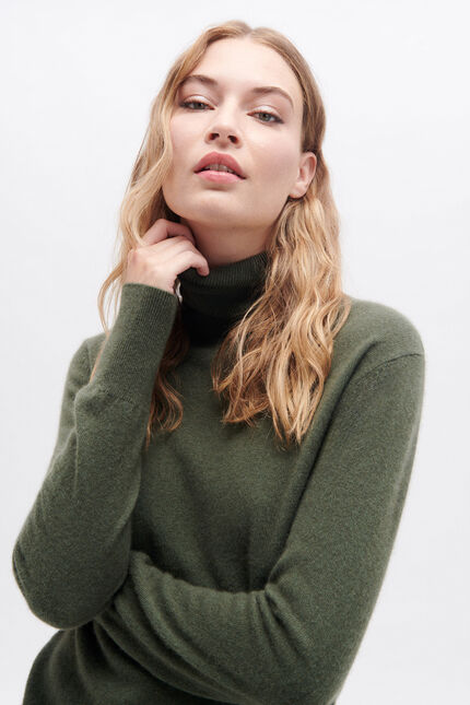 Pullover dylan b 100% Kaschmir hellgrün damen