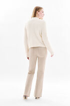 Mdonatella cardigan ecru woman