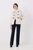 Gigogne coat ivory woman