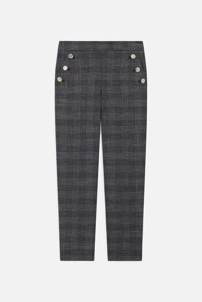 Pantalón Octaviano negro mujer