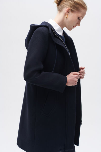 Jas Germain marineblauw vrouw