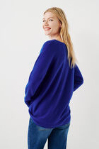 mamelia 100% cashmere sweater blue woman