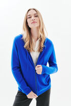 Basila cardigan electric blue woman
