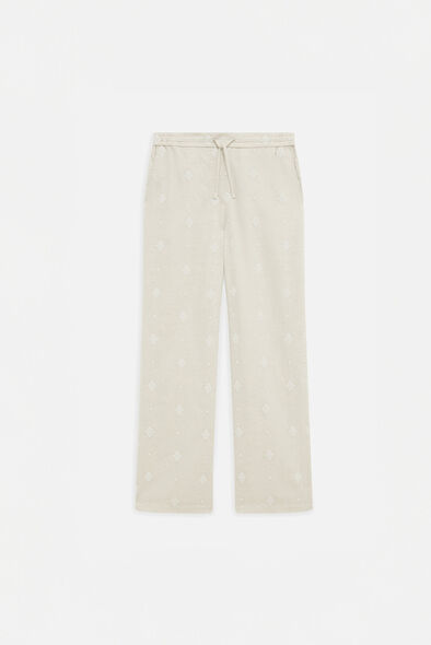 broek pure zand vrouw Broek Pure zand vrouw