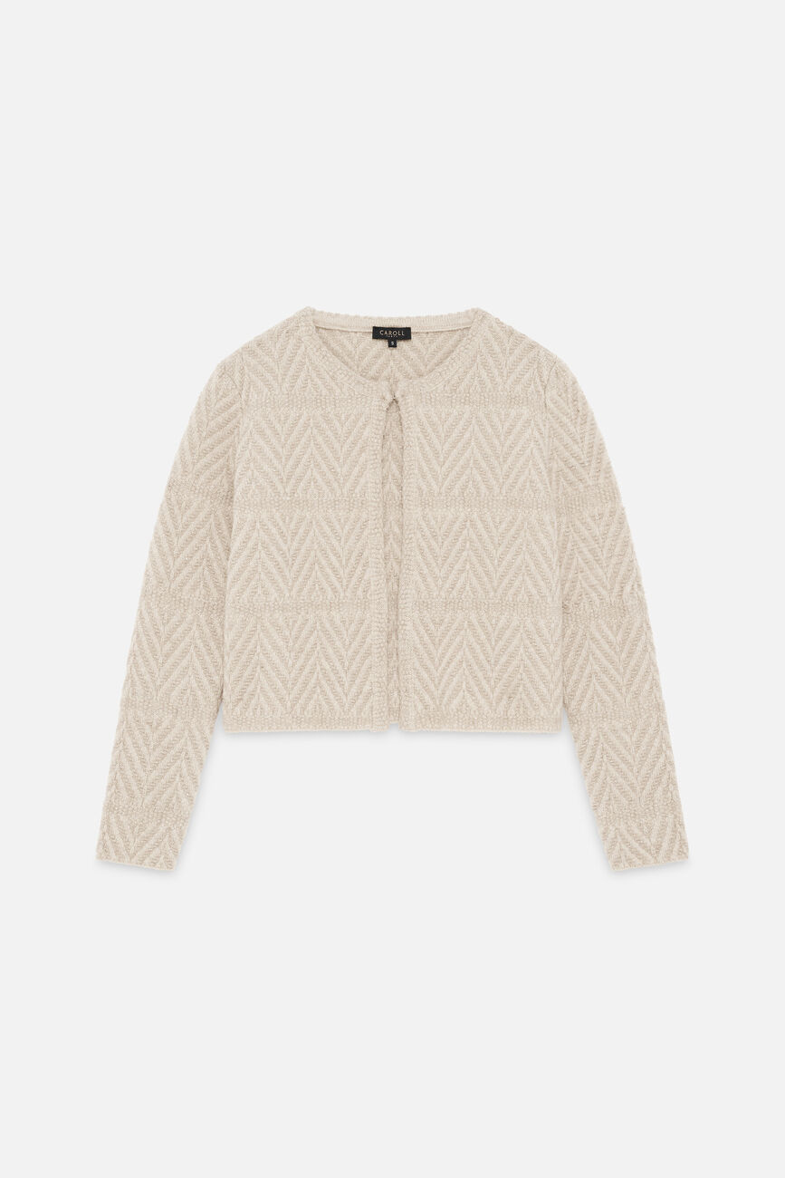 Mariza bolero taupe woman