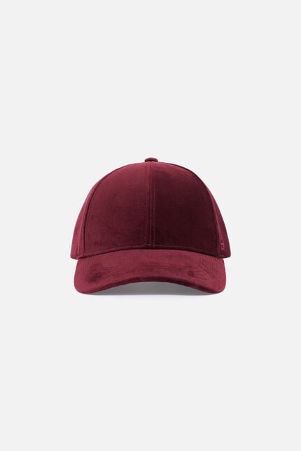 Casquette Billy prune femme