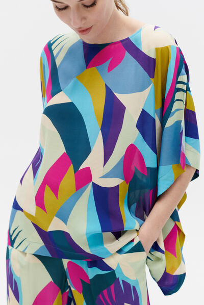 blouse samuel violet femme