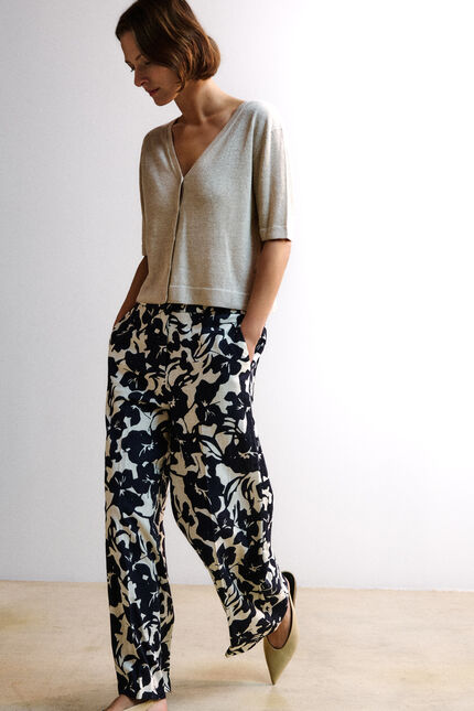 Panda Hose weiss damen