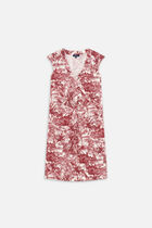 Ramela dress burgundy woman