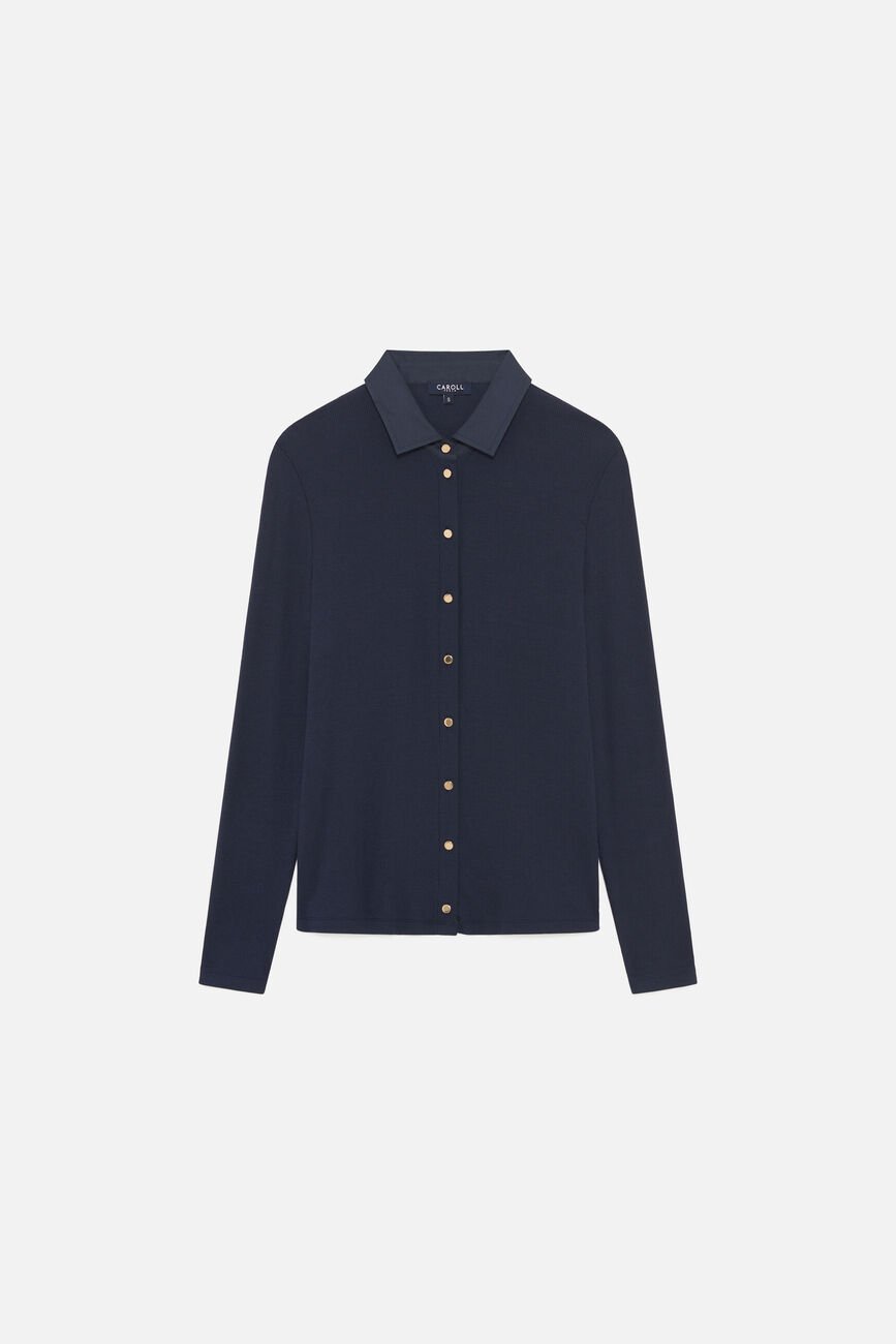 Maglietta Tlune blu navy donna