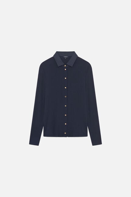Maglietta Tlune blu navy donna