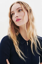 Rmalou dress navy blue woman