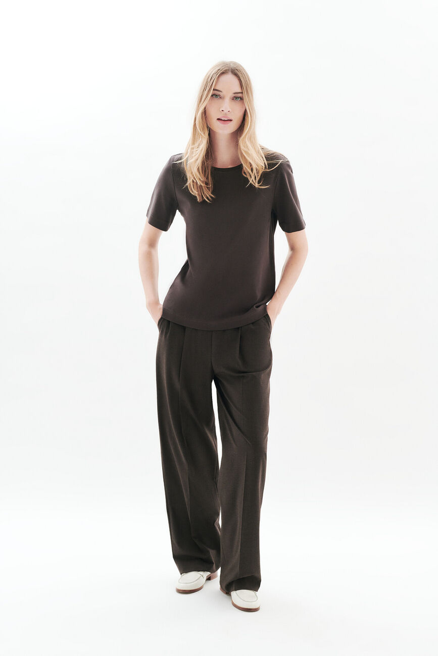 thugo T-shirt dark brown woman