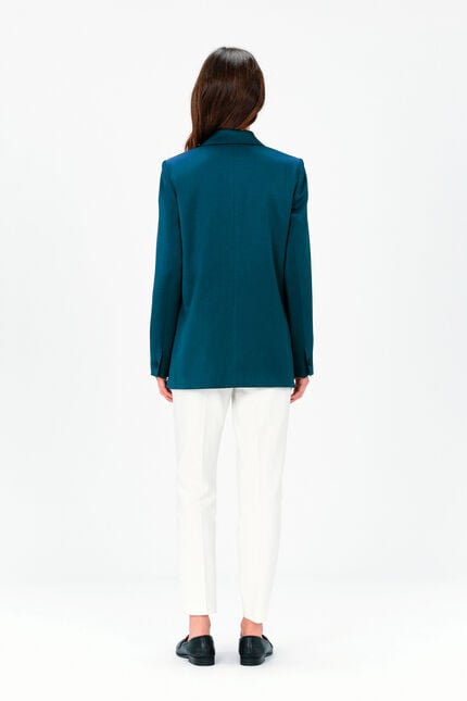 Veste violon bleu petrole femme