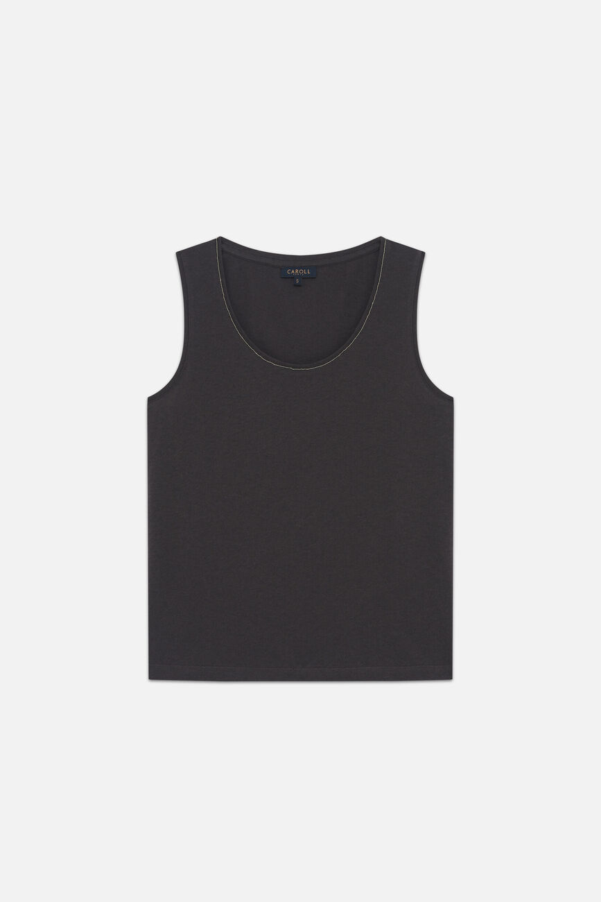 T-shirt Tgiulia gris foncé femme
