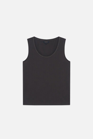 T-shirt Tgiulia gris foncé femme