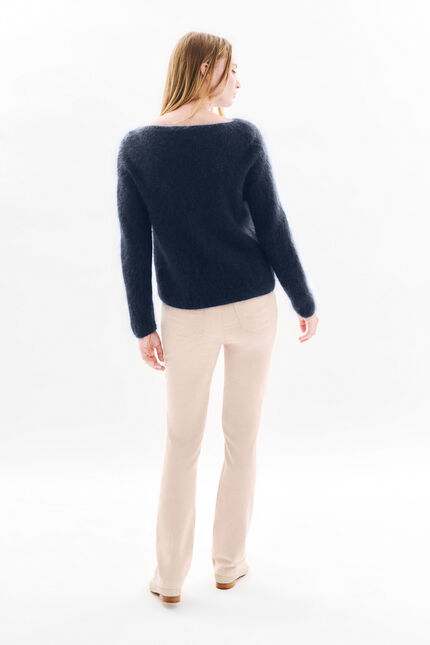 Pull Maggie bleu marine femme