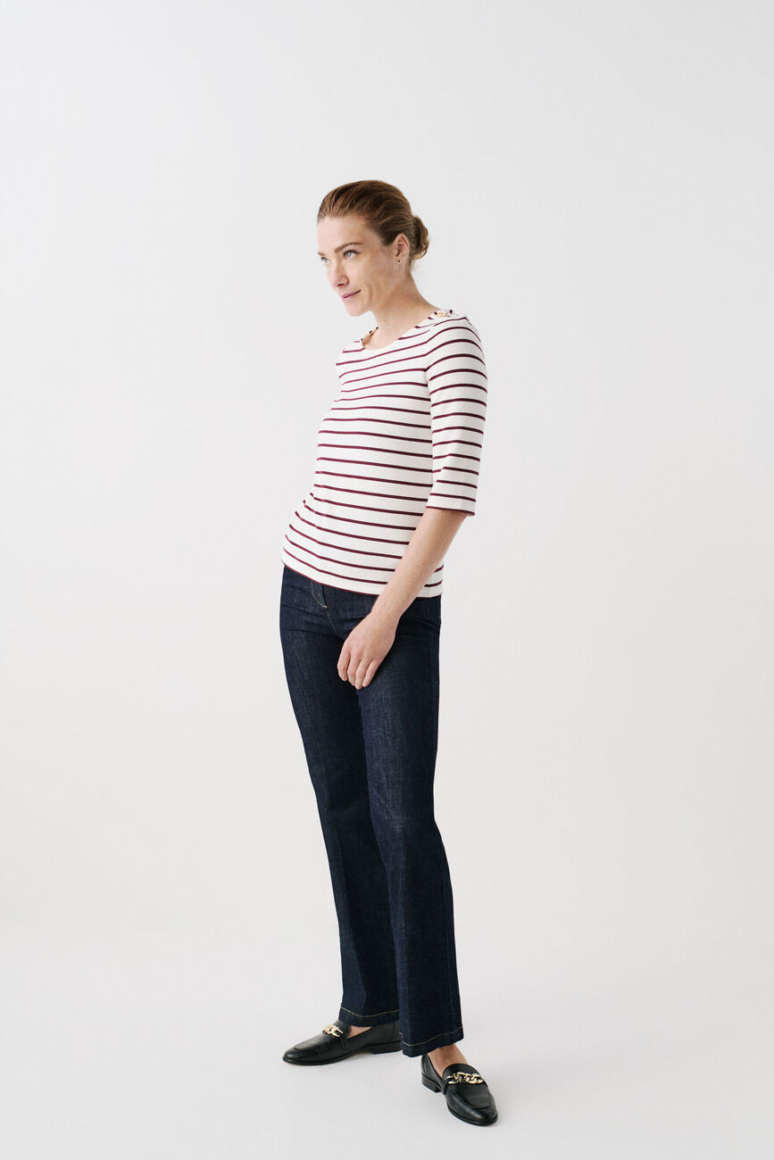 T-shirt tolympiade ivoire femme