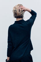 Mpatty sweater made in Italy dark grey woman