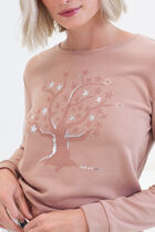 Lamia sweatshirt red woman
