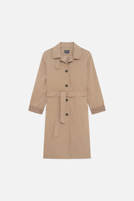 Trench Gelisol taupe mujer