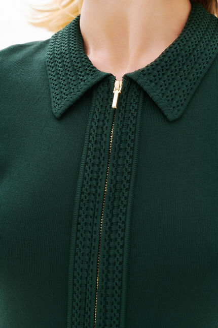 Rmalou dress dark green woman