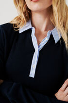 mpaolo sweater navy blue woman