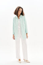 Granita2 coat light green woman