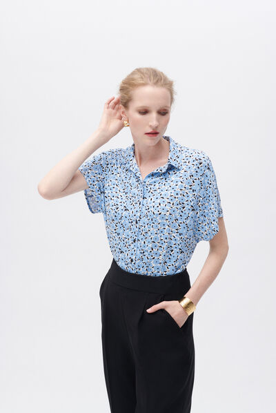 T-shirt teddy blanc femme