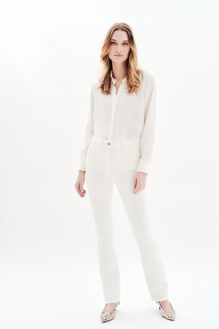 Pantalon pchicagov ivoire femme