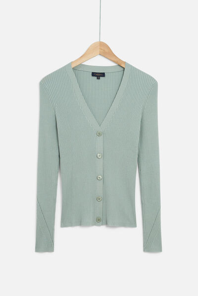 Chaqueta Jules verde claro mujer