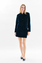 Janette skirt navy blue woman