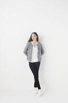 cecile cardigan black woman