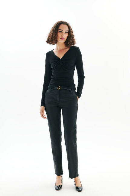 T-shirt Temma noir femme