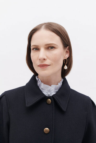Jas Glenda marineblauw vrouw
