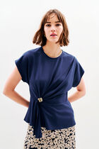 Thys t-shirt dark blue woman