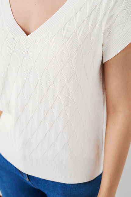 Pull melvin ivoire femme