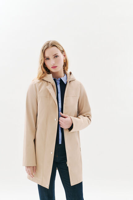 Manteau gvenard sable femme