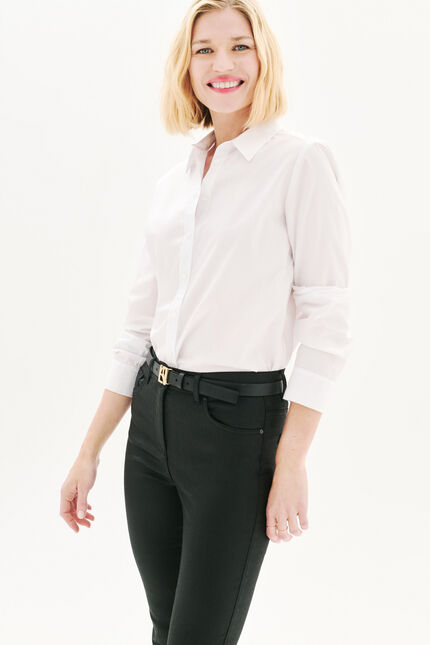 Hochgeschnittene Hose Pbradley schwarz damen