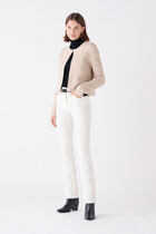 Mariza bolero taupe woman
