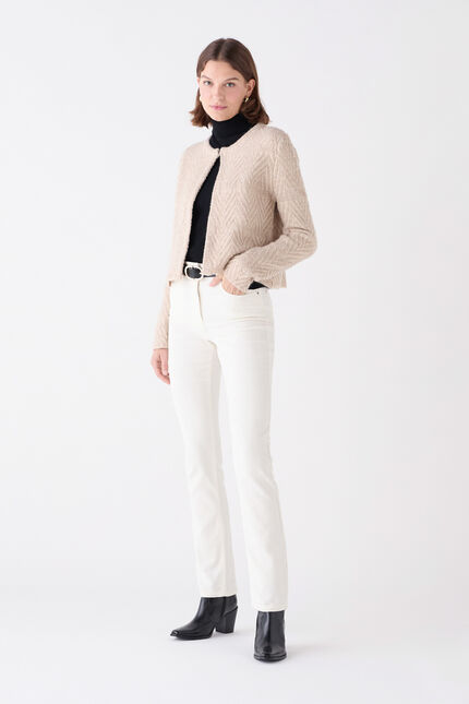 Bolero Mariza taupe vrouw