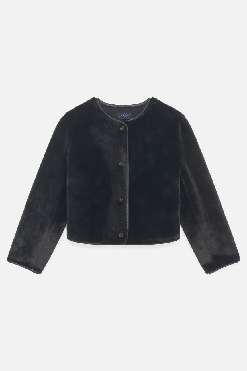 Gouvernail coat black woman